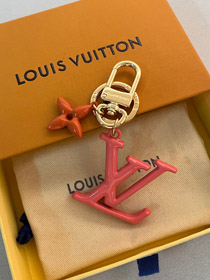 Louis Vuitton LV floral initials keychain-3636